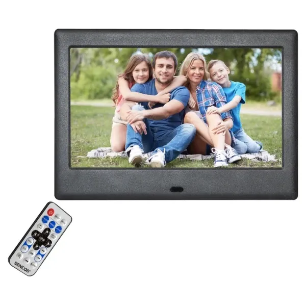 Digitalni Foto ram za slike SENCOR SDF 782 BK crna Slika 3