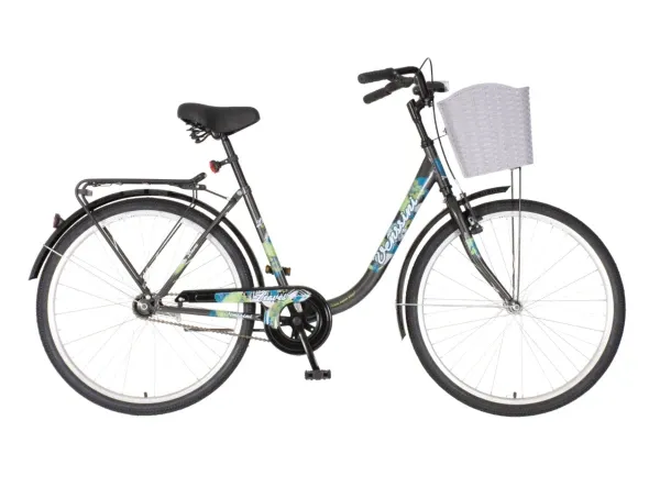 Bicikla Venssini city Venecija 26/V-BRAKE/sa korpom/crvena Slika 4