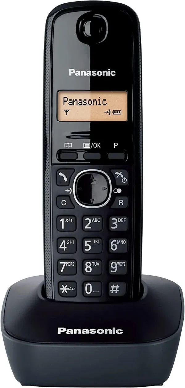 Bežični telefon Panasonic KX-TG1611SPH crni Slika 1