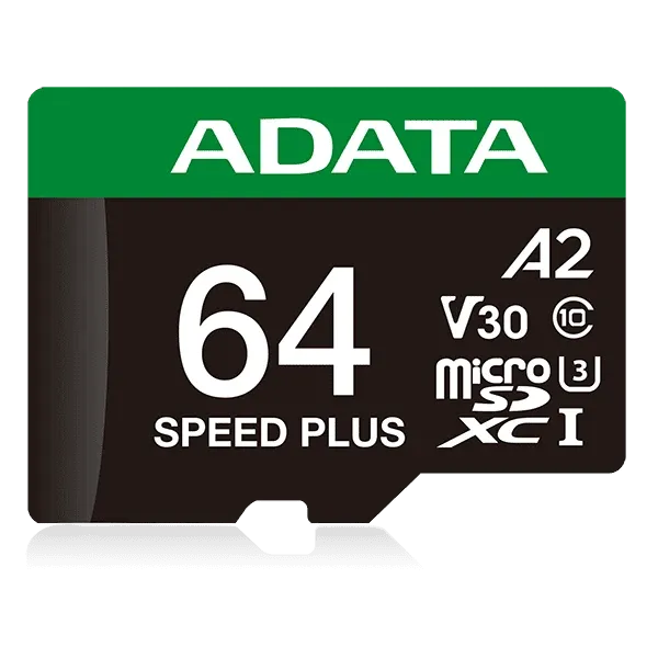 Micro SDXC 64GB A-Data Class 10 + adapter 160/140 MB/s UD64GUI3V30A2SP-RA1 Slika 1