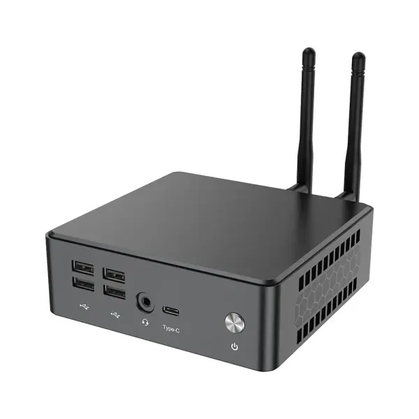 Mini PC Zeus MPI12 Intel i5-1235U 10C 4.4 GHz/DDR4 8GB/m.2 256GB/LAN/Dual WiFi/BT/HDMI/DP/USB C Slika 1