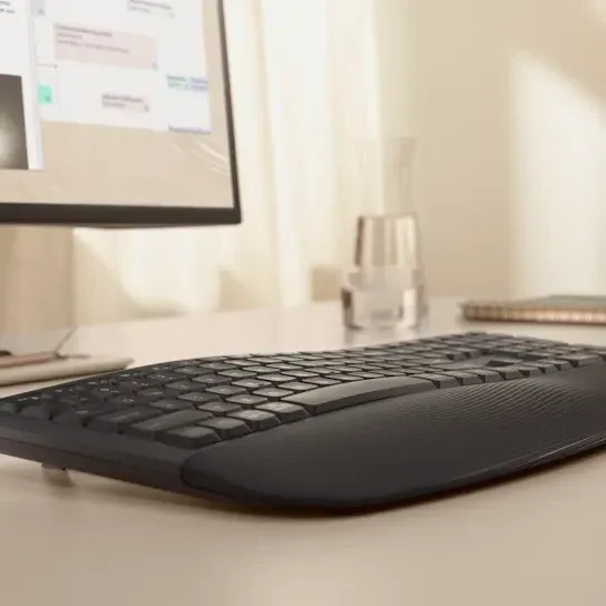 Bežična tastatura + miš Logitech MK880 Signature Comfort Plus YU graphite Slika 2