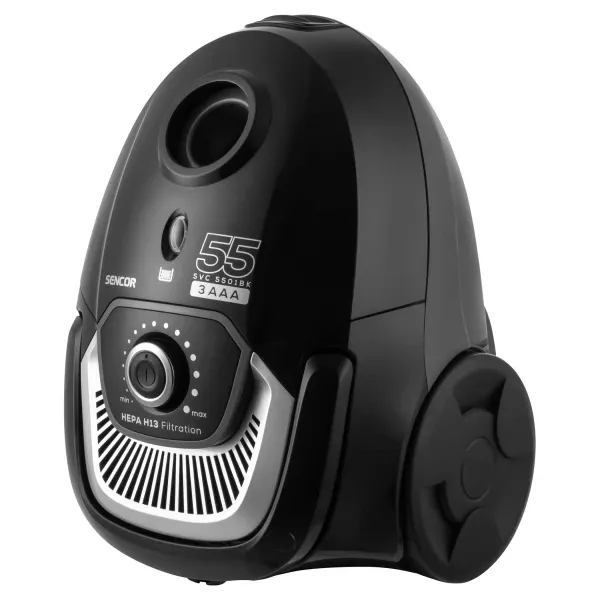 Usisivač Sencor sa kesom SVC 5501BK 3AAA/zapremina 2L/ 700W/crna Slika 2