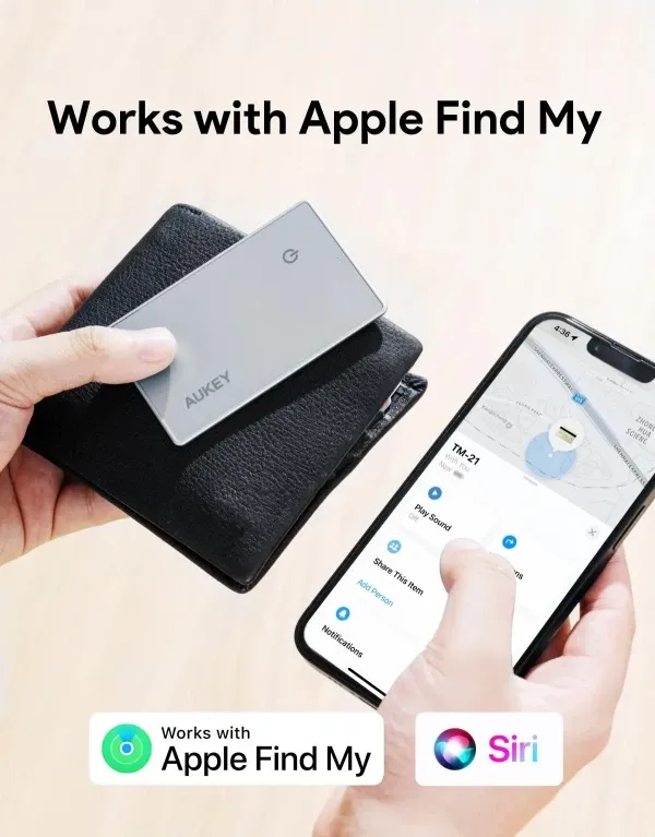 Tag kartica AUKEY TM-21 Track Mate 3 Smart Bluetooth Tracker Slika 2