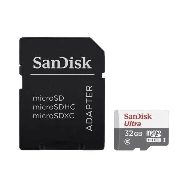 Micro SD Card 32GB SanDisk Ultra Class 10 SDSQUNR-032G-GN3MA Slika 1