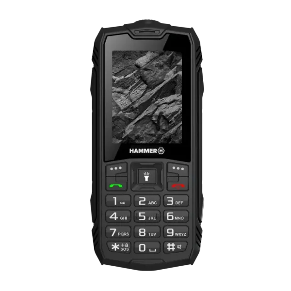Mobilni telefon Hammer ROCK  Black IP68 Slika 4