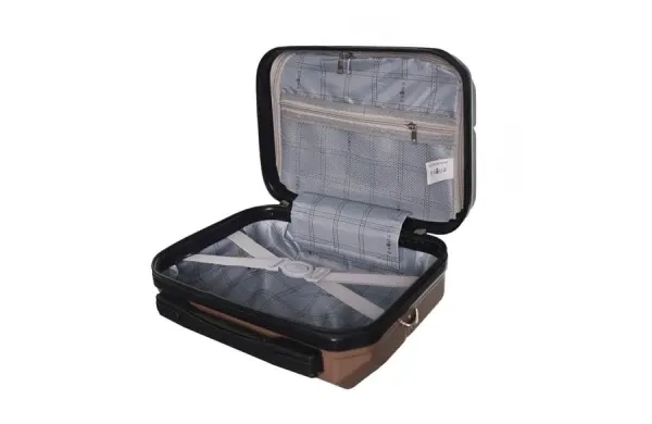 Ženski kofer/neseser  Enova Capri 30cm/šampanj Slika 3