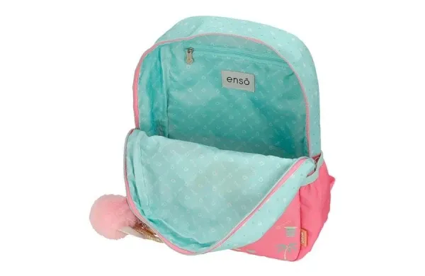 Ranac za vrtić Enso magic summer 32cm/tirkiz roza Slika 2