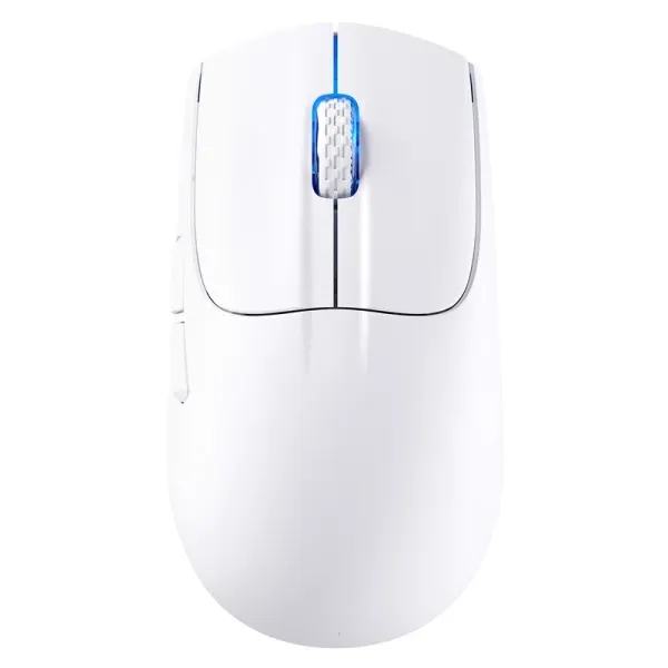 Bežični gaming miš Attack Shark X5 TriMode/Superlight/LongBattery/RGB Click/Ergonomic/White Slika 1