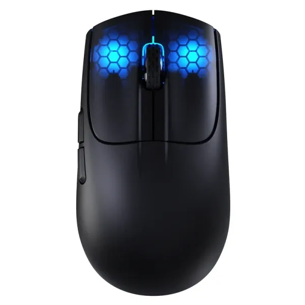 Bežični gaming miš Attack Shark X5 TriMode/Superlight/LongBattery/RGB Click/Ergonomic/Black Slika 1