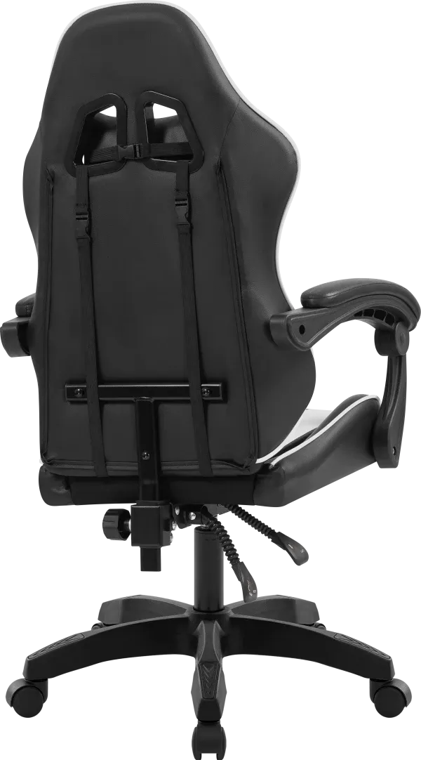 Gaming stolica Defender Ortos crno bela Slika 4