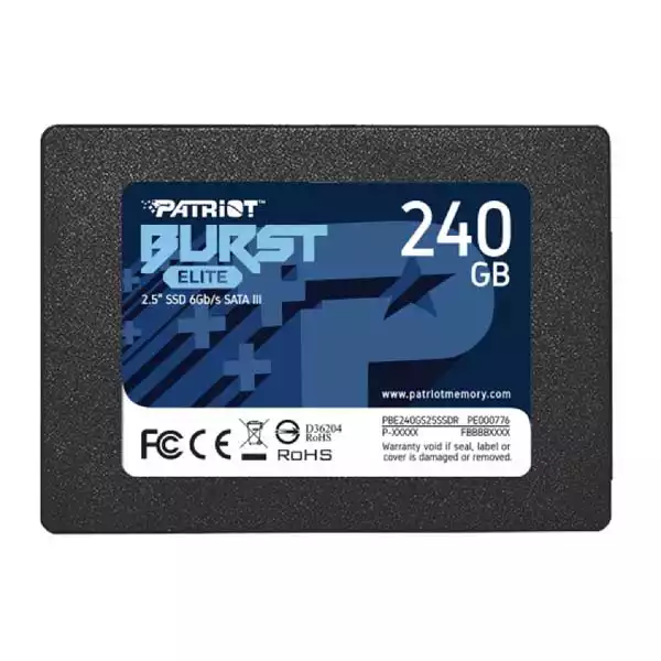 SSD 2.5 SATA3 6Gb/s 240GB Patriot Burst Elite 450MBs/320MBs PBE240GS25SSDR Slika 1