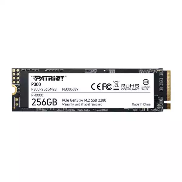 SSD M.2 NVMe 256GB Patriot P300 1700MBs/1100MBs P300P256GM28 Slika 1