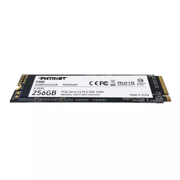 SSD M.2 NVMe 256GB Patriot P300 1700MBs/1100MBs P300P256GM28 Slika 3