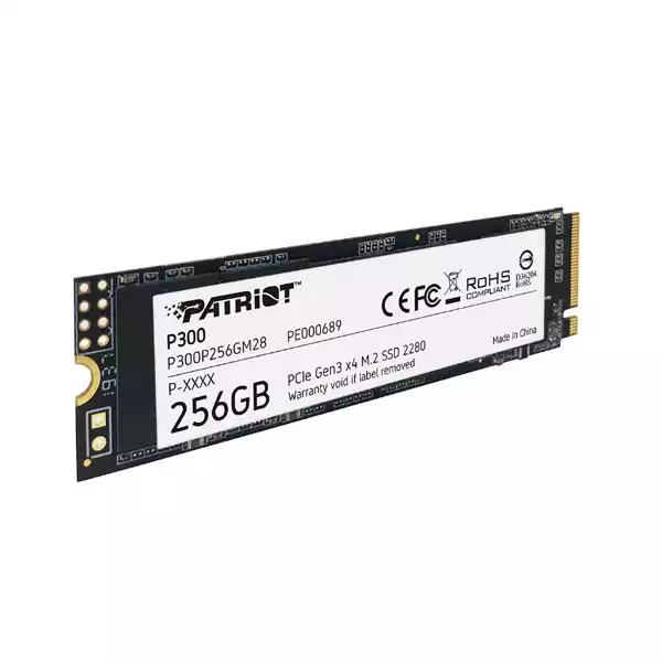 SSD M.2 NVMe 256GB Patriot P300 1700MBs/1100MBs P300P256GM28 Slika 4