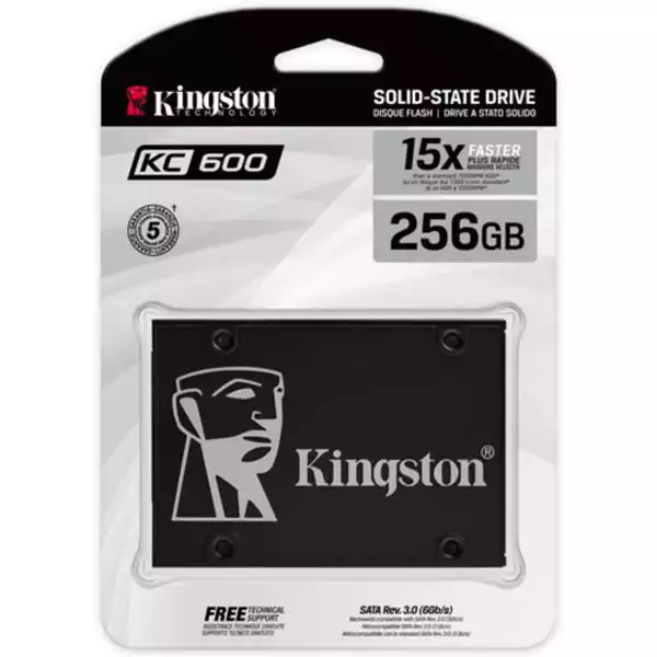 SSD 2.5 SATA3 256GB Kingston SKC600/256G 550MBs/500MBs Slika 3