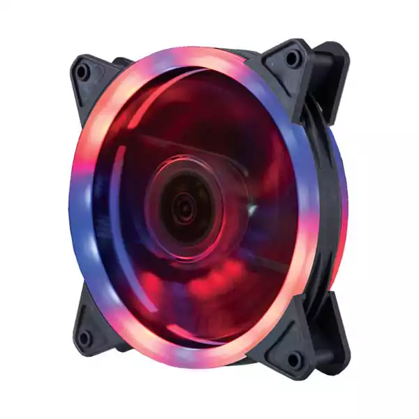 Case Cooler 120x120 ZEUS Dual Ring RGB fan - Image 1