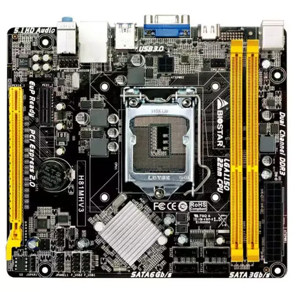 Matična ploča 1150 Biostar H81MHV3 VGA/HDMI Slika 4