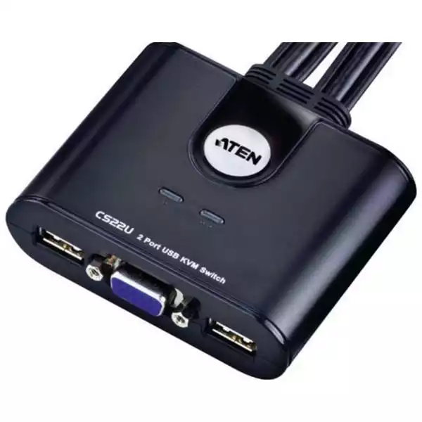 KVM Switch 2p usb Pocket Aten CS22U Slika 4