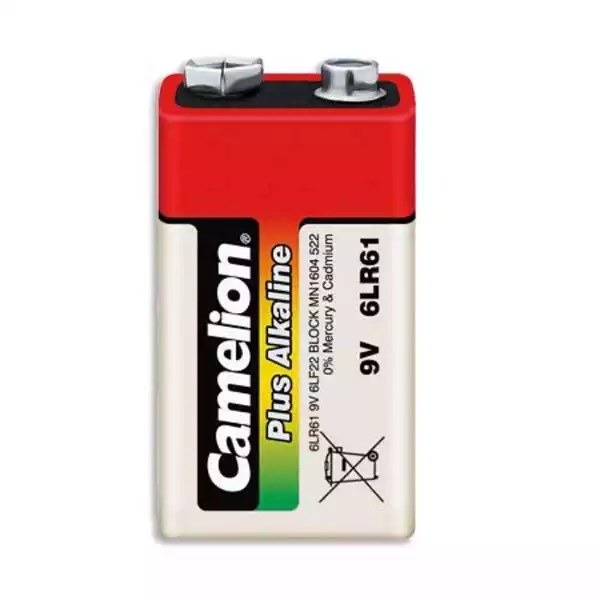 Baterija Camelion 6LR61 9V alkalna - Image 1