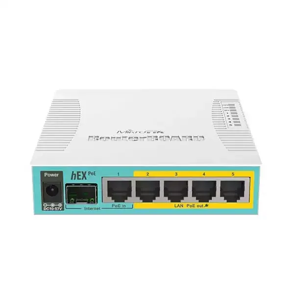 Mikrotik Routerboard RB960PGS hEX PoE 3G/4G-LTE & PoE svič 5xLAN/WAN+SFP+USB Slika 3