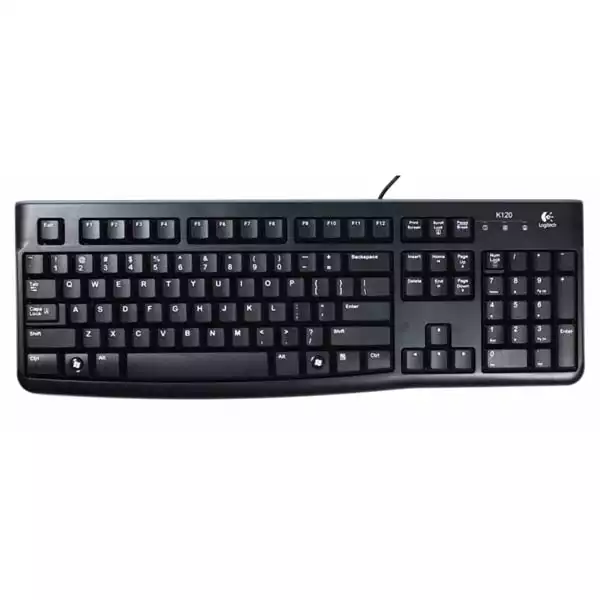 Tastatura Logitech Deluxe Business K120 YU, crna Slika 1
