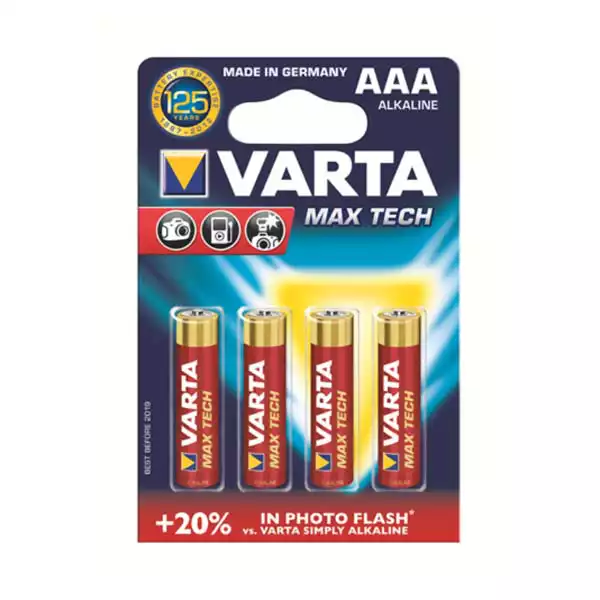 Baterija Varta LR3 Max Tech AAA 1/4 - Image 1