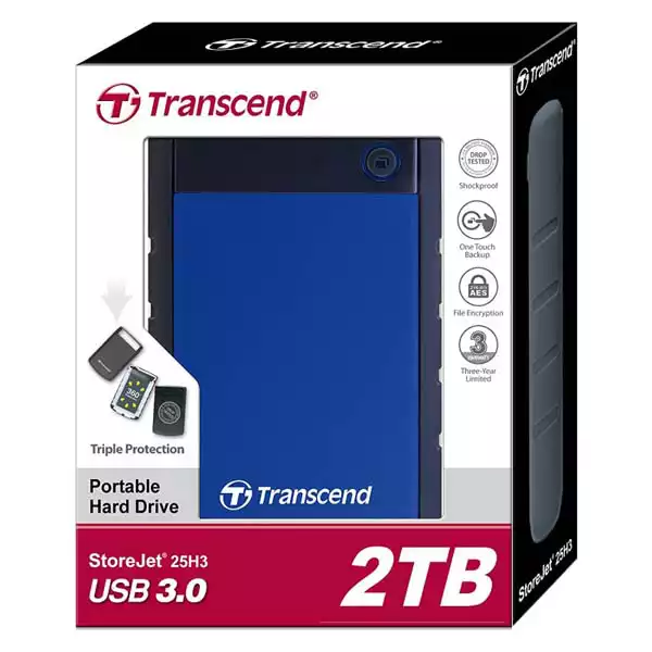 Eksterni hard disk 2TB Transcend TS2TSJ25H3B 3.0 Slika 4