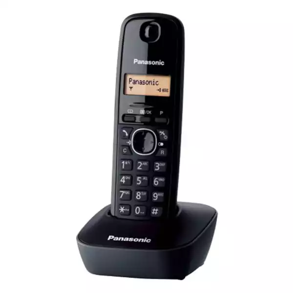 Bežični telefon Panasonic KX-TG 1611 FXH Crni- Slika 1