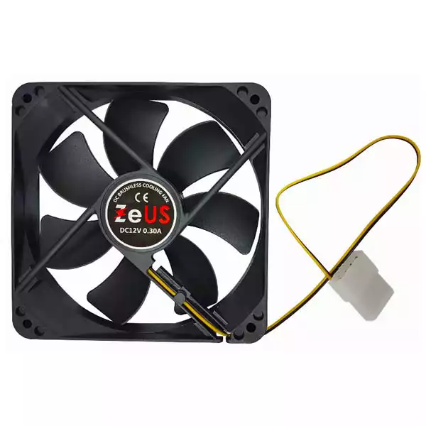 Case Cooler 120x120 Zeus Single Ring RGB Slika 1