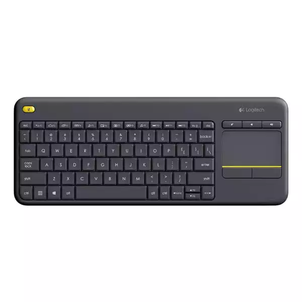 Bežična tastatura Logitech K400Plus Black US Slika 1