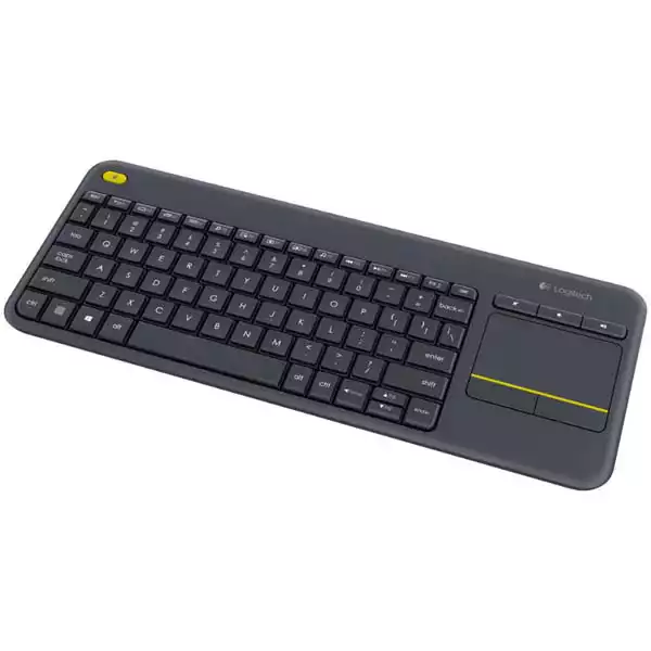 Bežična tastatura Logitech K400Plus Black US Slika 2