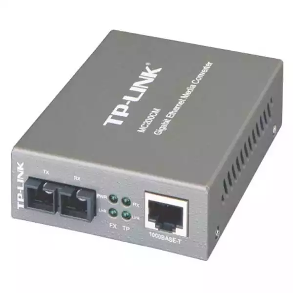 Mrežni media konverter 10/100/1000 TP-Link MC200CM multimode 550m (SC) Slika 1