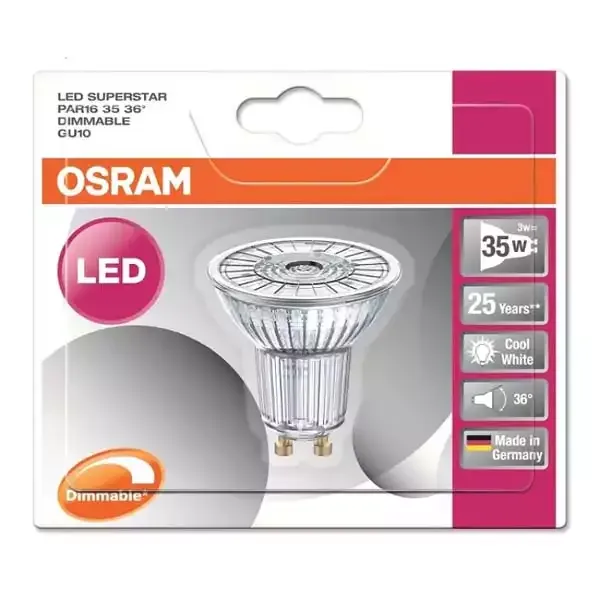 LED superstar bulb spot GU10 50 850CD Osram Slika 1