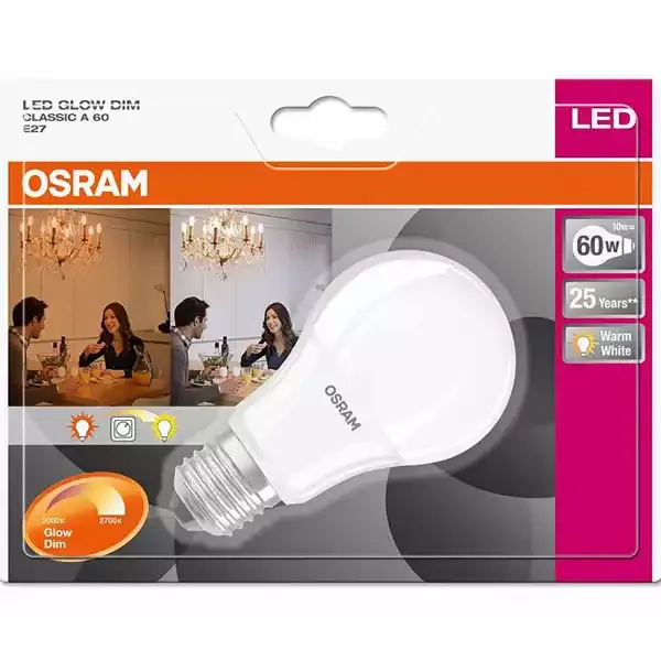 LED superstar bulb E27 60 806LM frosted Osram Slika 1