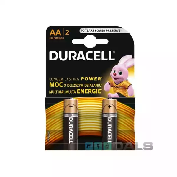 Baterija Duracell Basic LR6 AA (pak 2 kom), nepunjiva Slika 1