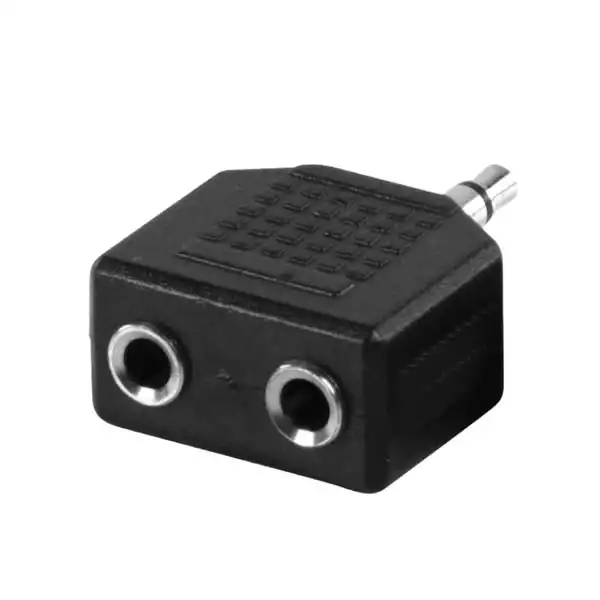 Audio adapter 3.5mm/2x3.5mm m/2xf Elementa- Slika 1