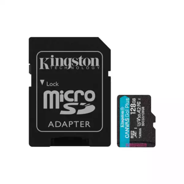 Micro SD Card 128GB Kingston+SD adapter/SDCG3/128GB Slika 1