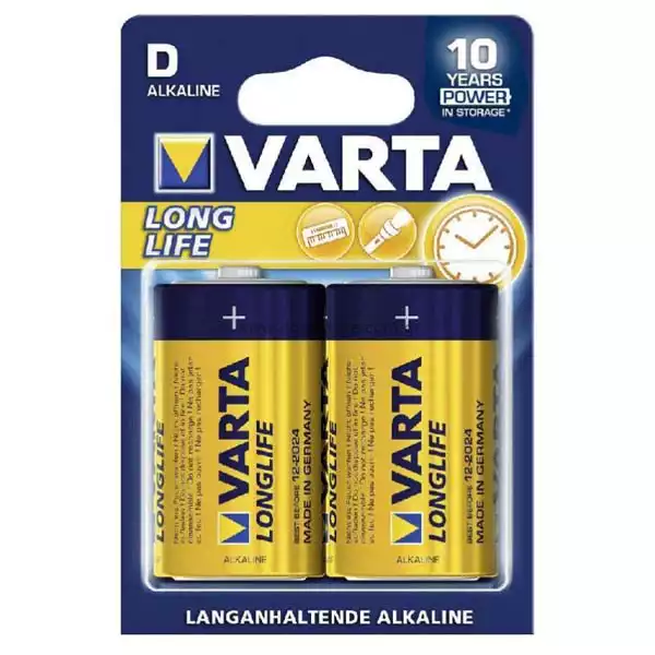 Baterija Varta D LR20 Longlife, nepunjiva - Image 1