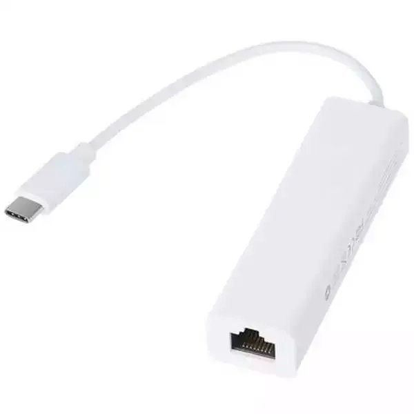 Adapter E-Green USB 3.1 Tip C - LAN 10/100/1000 ethernet Beli Slika 1