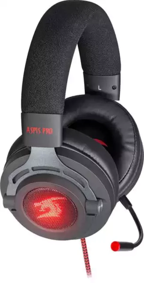 Slušalice sa mikrofonom Defender Aspis Pro 7.1 crno crvene Slika 2