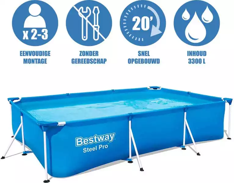 Bazen Bestway Steel Pro 300x201x66cm Slika 4