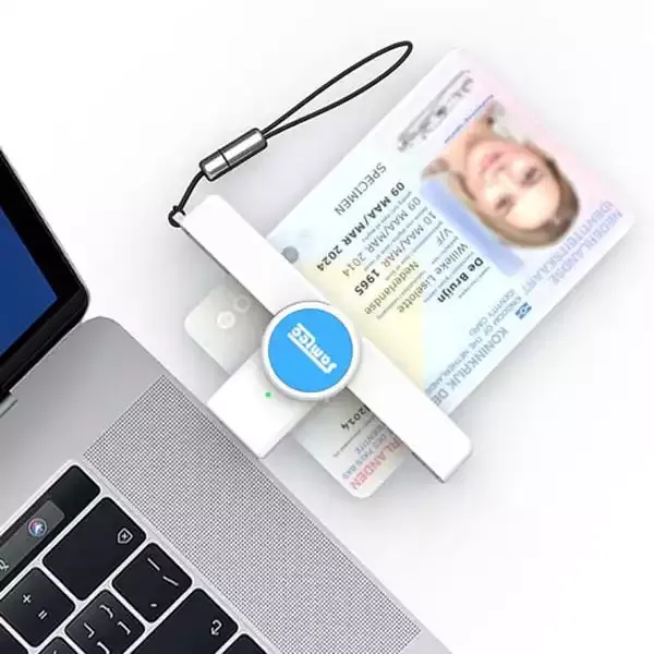 Čitač smart kartica Samtec SMT-608 kompaktni (za biometrijske lične karte), USB Slika 1
