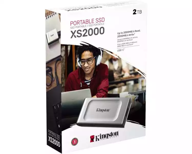 Eksterni SSD Kingston Type-C SXS2000/2000G Slika 2