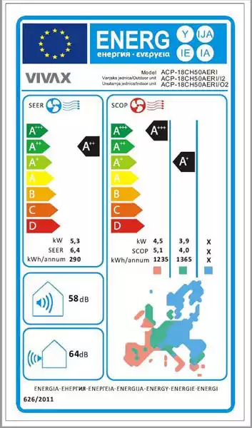 Klima uredjaj Vivax Cool ACP-18CH50AERI+  Inverter - Image 2