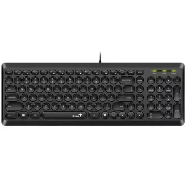 Tastatura Genius SlimStar Q200 YU, crna Slika 2
