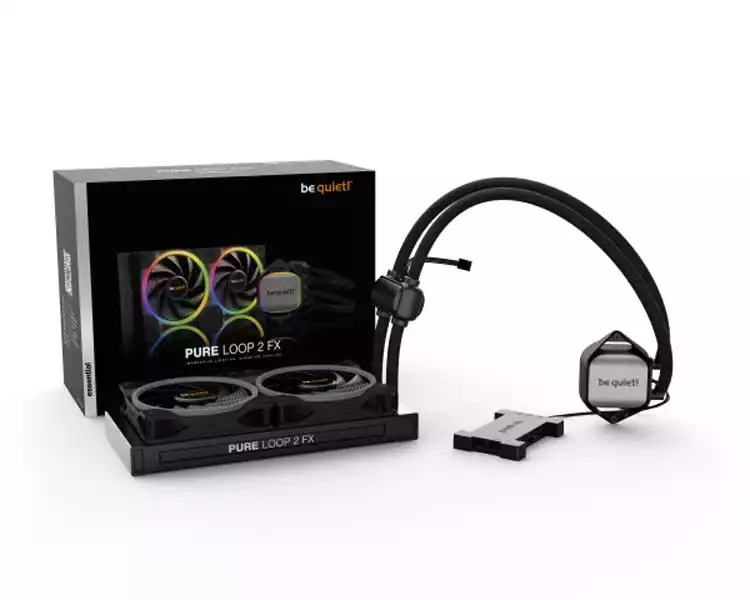 CPU Cooler Be quiet RGB Pure Loop  2 FX 240mm BW013 (AM4,AM5,1700,1200,2066,1150,1151,1155,2011) Slika 3