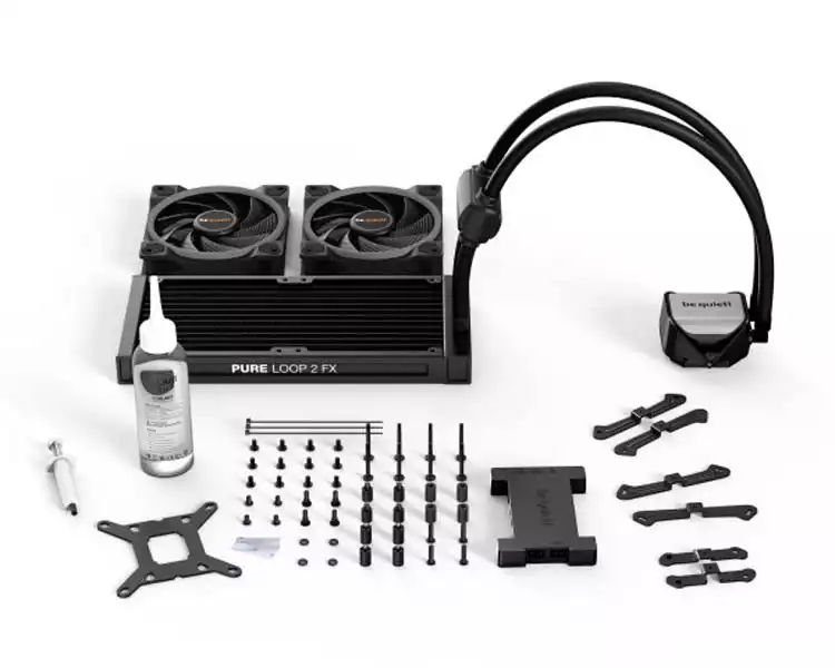 CPU Cooler Be quiet RGB Pure Loop  2 FX 240mm BW013 (AM4,AM5,1700,1200,2066,1150,1151,1155,2011) Slika 4