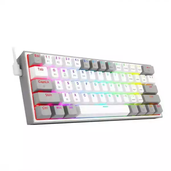 Tastatura Redragon K616-RGB-WG Fizz Pro Mehanička WIFI bela Slika 1