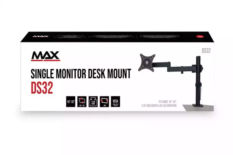 Nosač za monitor MAX DS32 10-32/5kg/tilt Slika 2